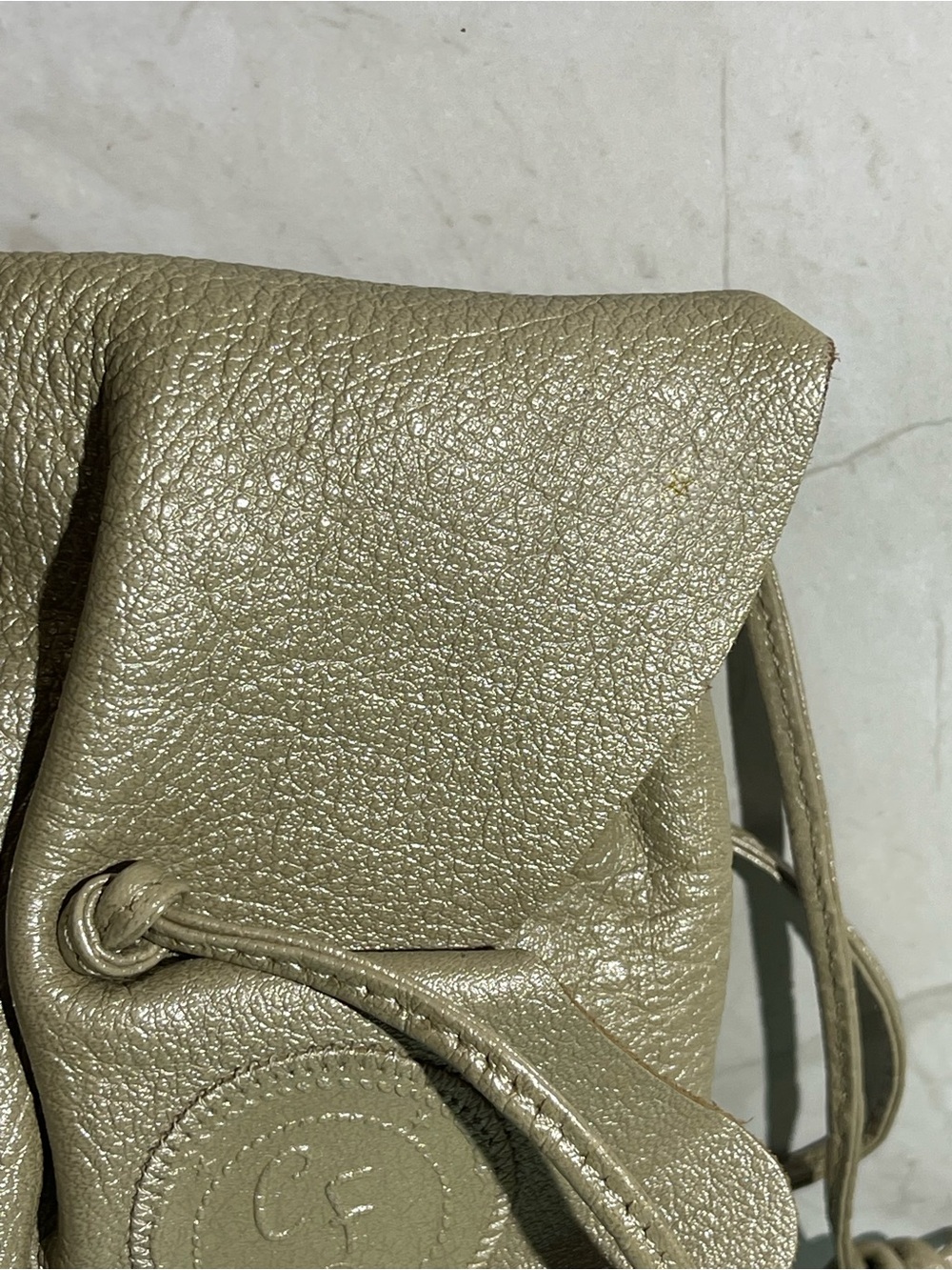 Carlos Falchi Vintage Mini Disco Crossbody Bag - Picture 5 of 11